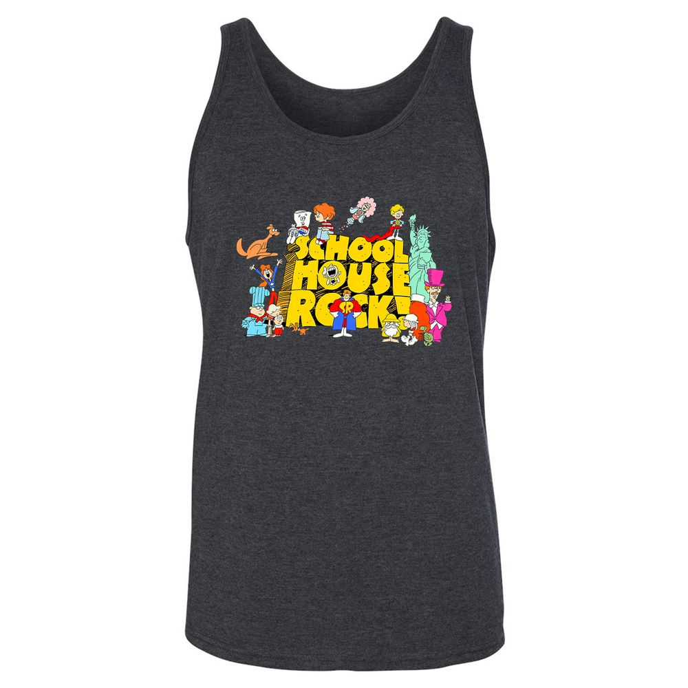 Unisex Jersey Tank - HT9CC8LD - Dark Grey Heather - 6
