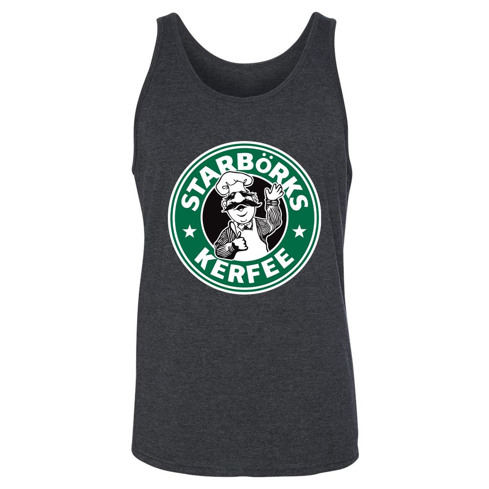 Unisex Jersey Tank - FEZ58UT6 - Dark Grey Heather - 6