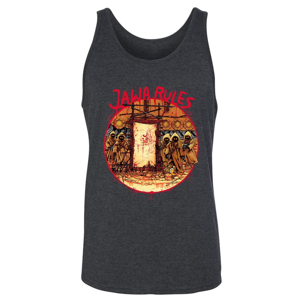 Unisex Jersey Tank - KKJ3LQFN - Dark Grey Heather - 6