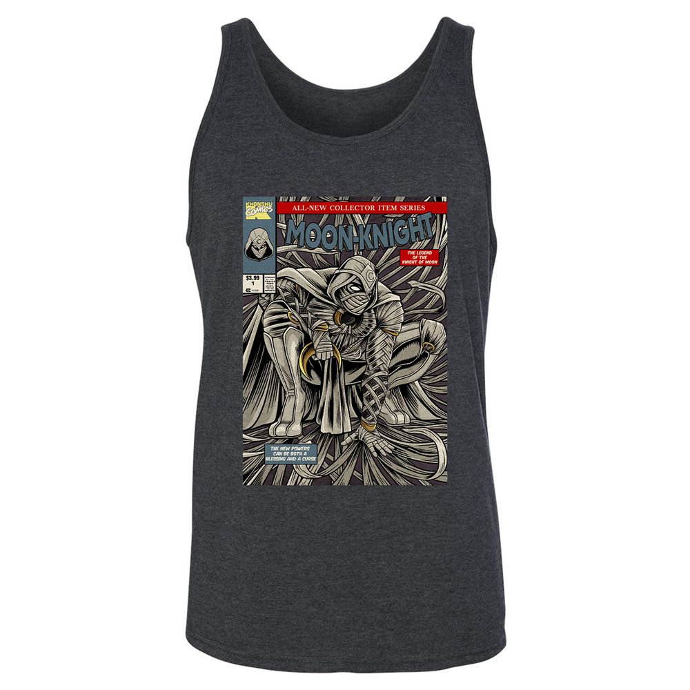 Unisex Jersey Tank - SUQRA8B6 - Dark Grey Heather - 6