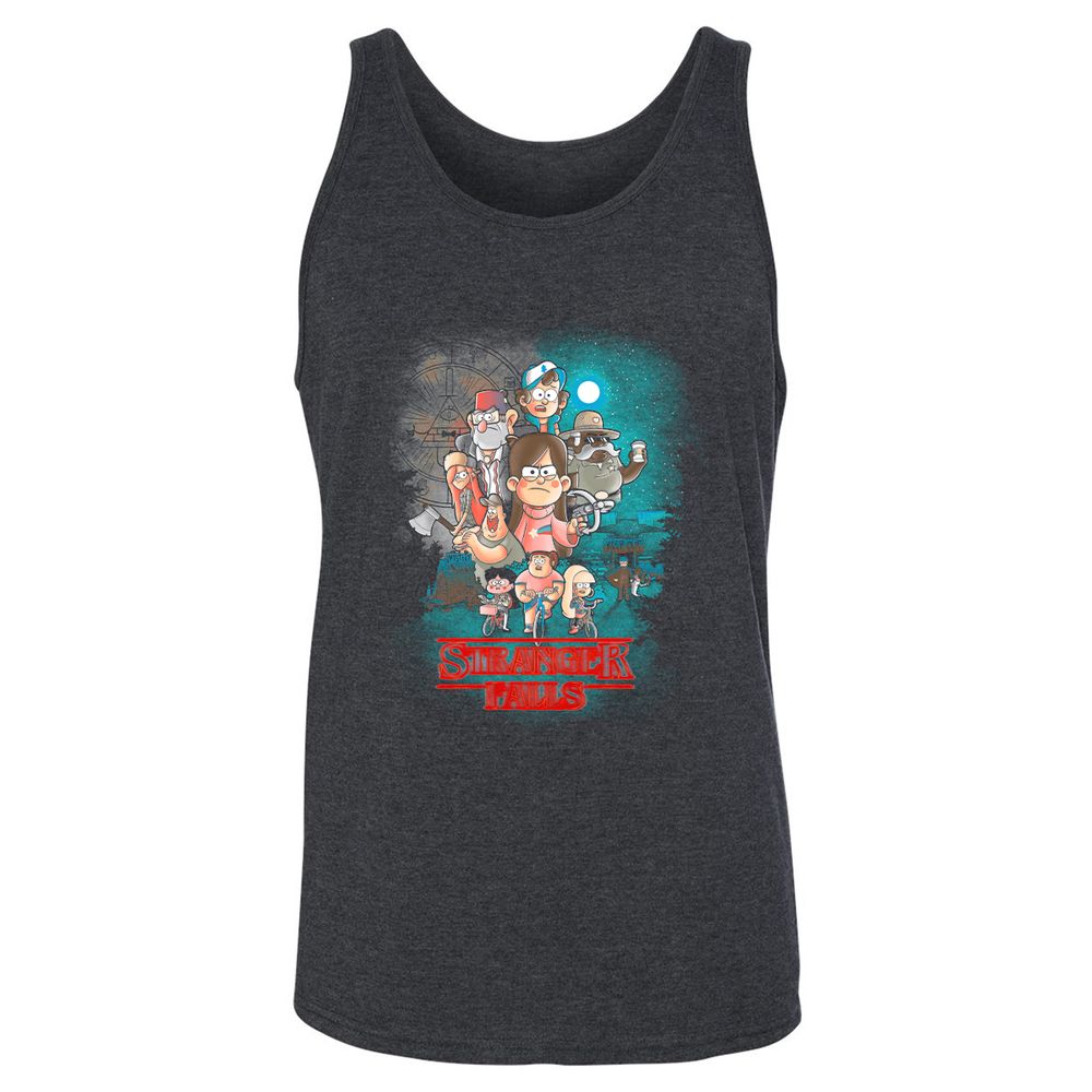 Unisex Jersey Tank - PSMQS35C - Dark Grey Heather - 6