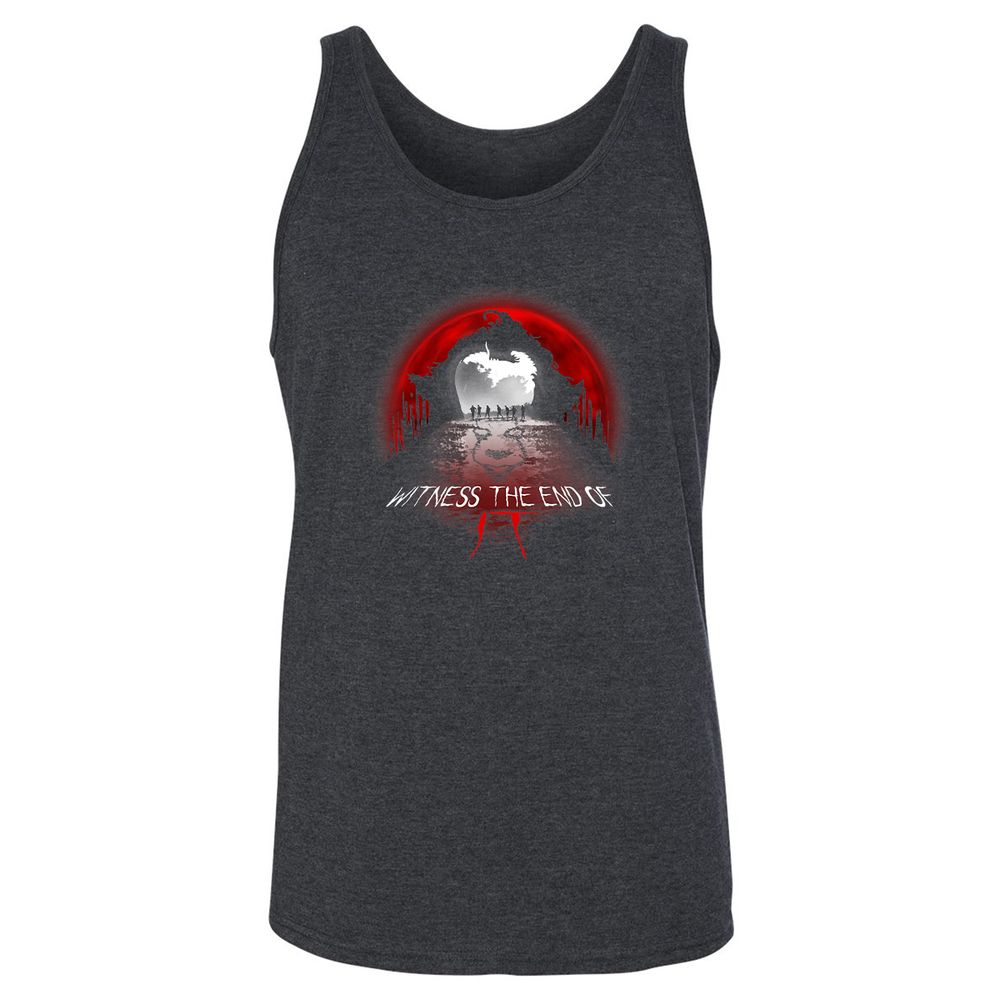 Unisex Jersey Tank - 1X3451E6 - Dark Grey Heather - 6