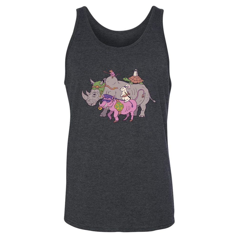 Unisex Jersey Tank - CAWAZ2N2 - Dark Grey Heather - 6