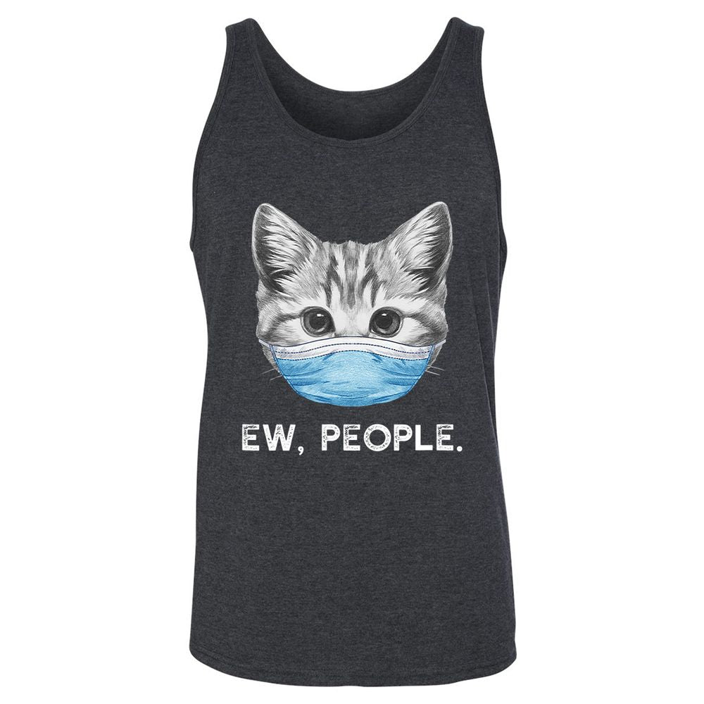 Unisex Jersey Tank - 668QWRVK - Dark Grey Heather - 6