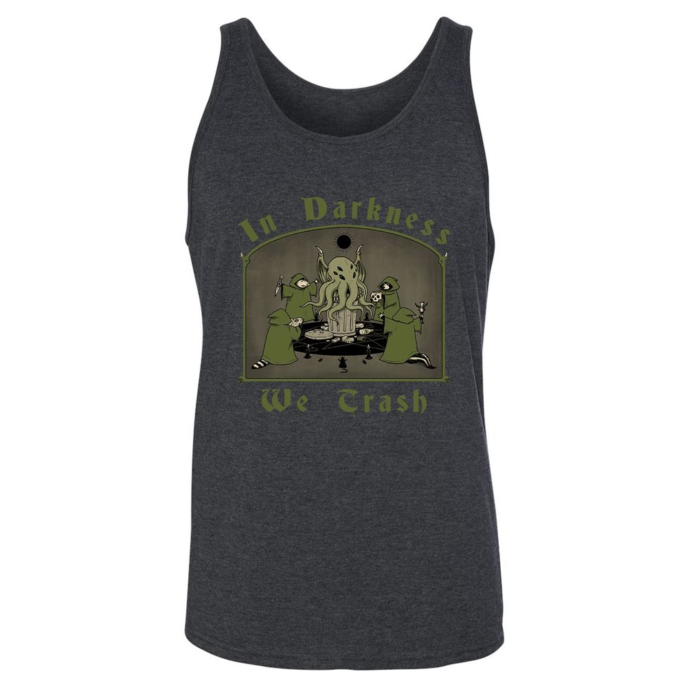 Unisex Jersey Tank - CEUCVT1H - Dark Grey Heather - 6
