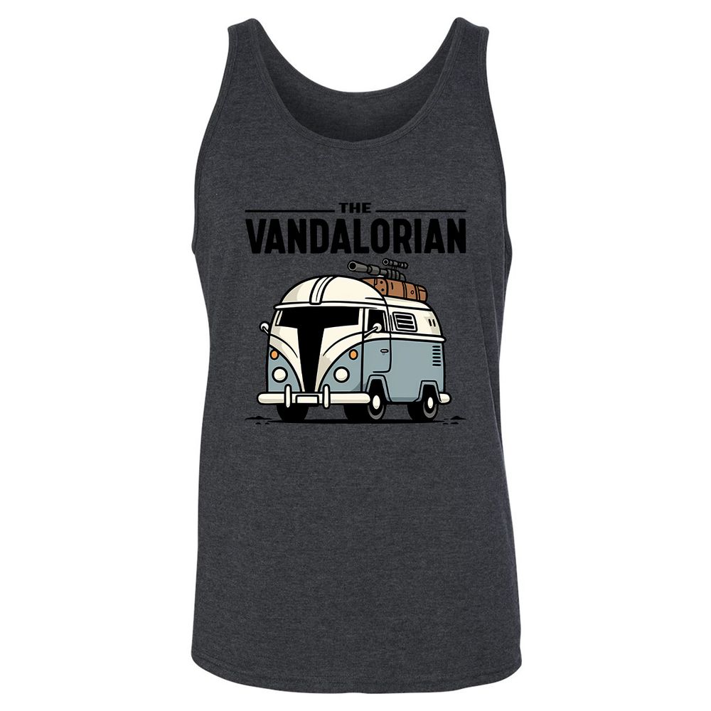 Unisex Jersey Tank - S1VEL7CJ - Dark Grey Heather - 6