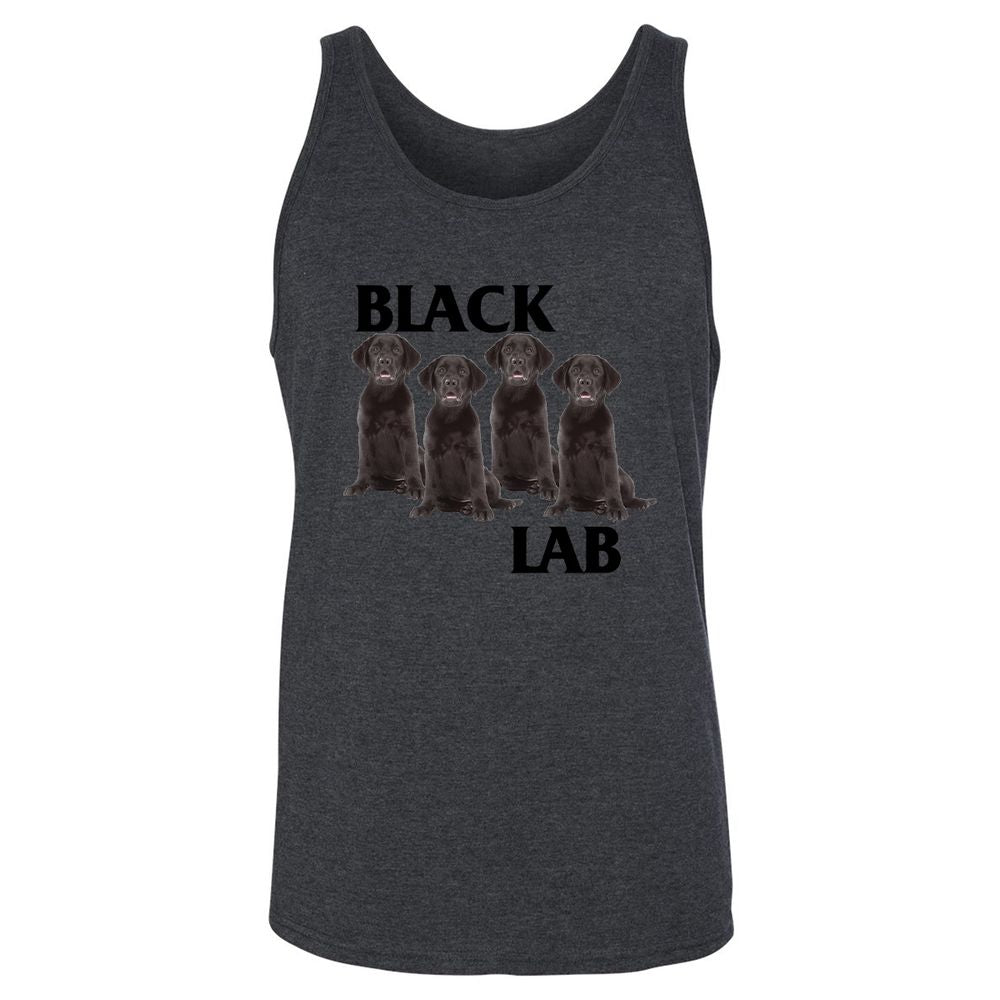 Unisex Jersey Tank - 8143XHMQ - Dark Grey Heather - 6