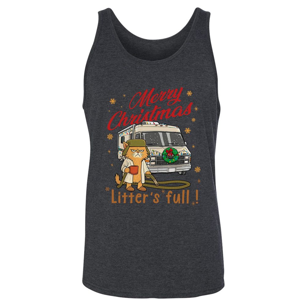 Unisex Jersey Tank - 3ENM4Z9H - Dark Grey Heather - 6