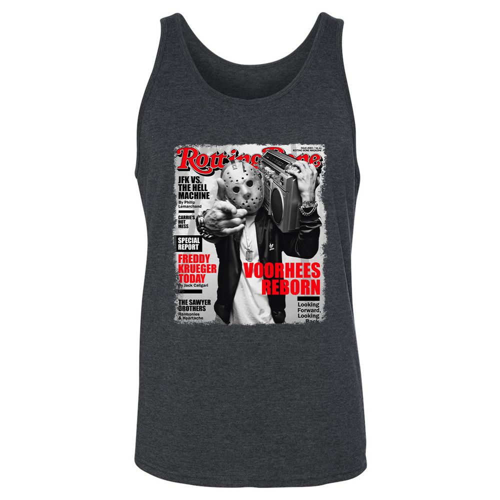 Unisex Jersey Tank - 4JMK4WAE - Dark Grey Heather - 6