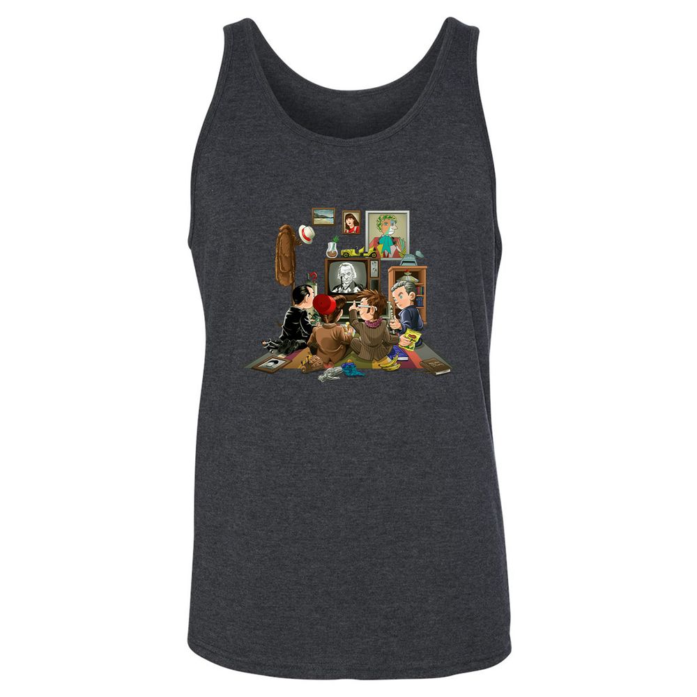 Unisex Jersey Tank - HA8S2P3A - Dark Grey Heather - 6