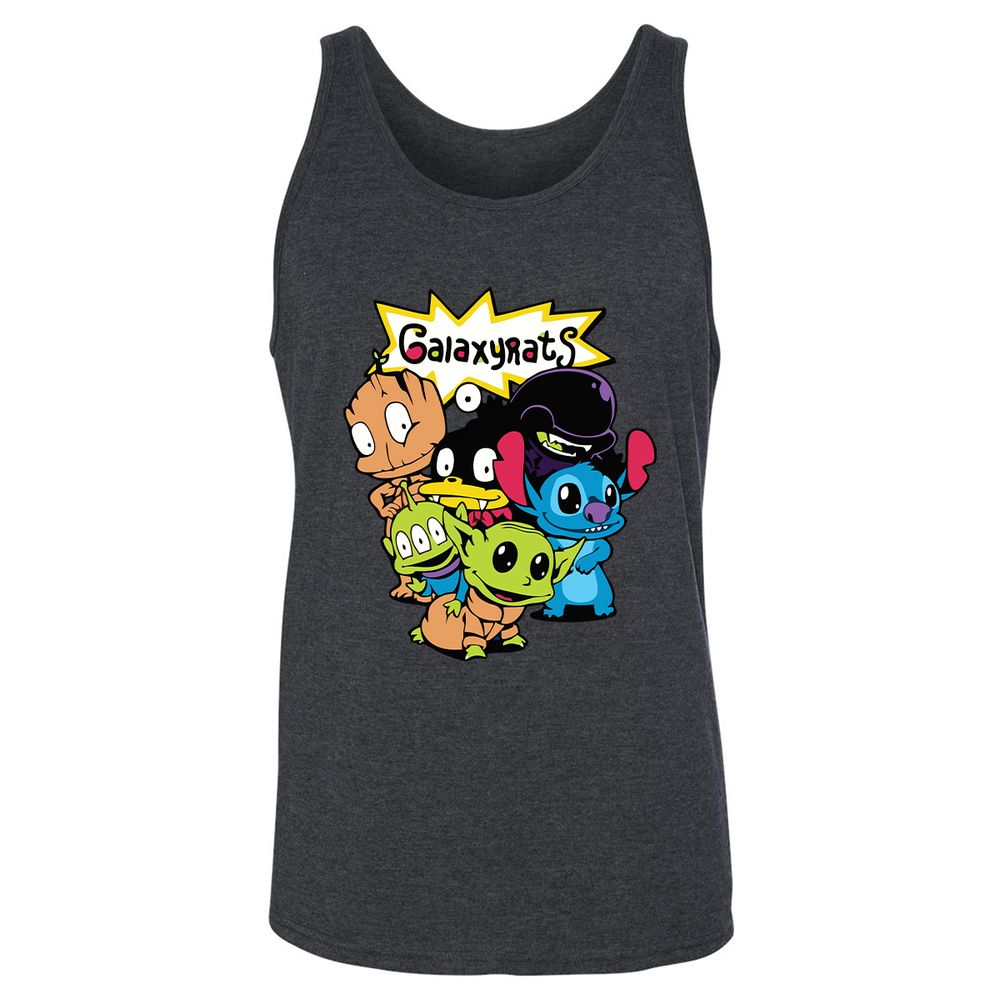 Unisex Jersey Tank - XQEVZ6R6 - Dark Grey Heather - 6