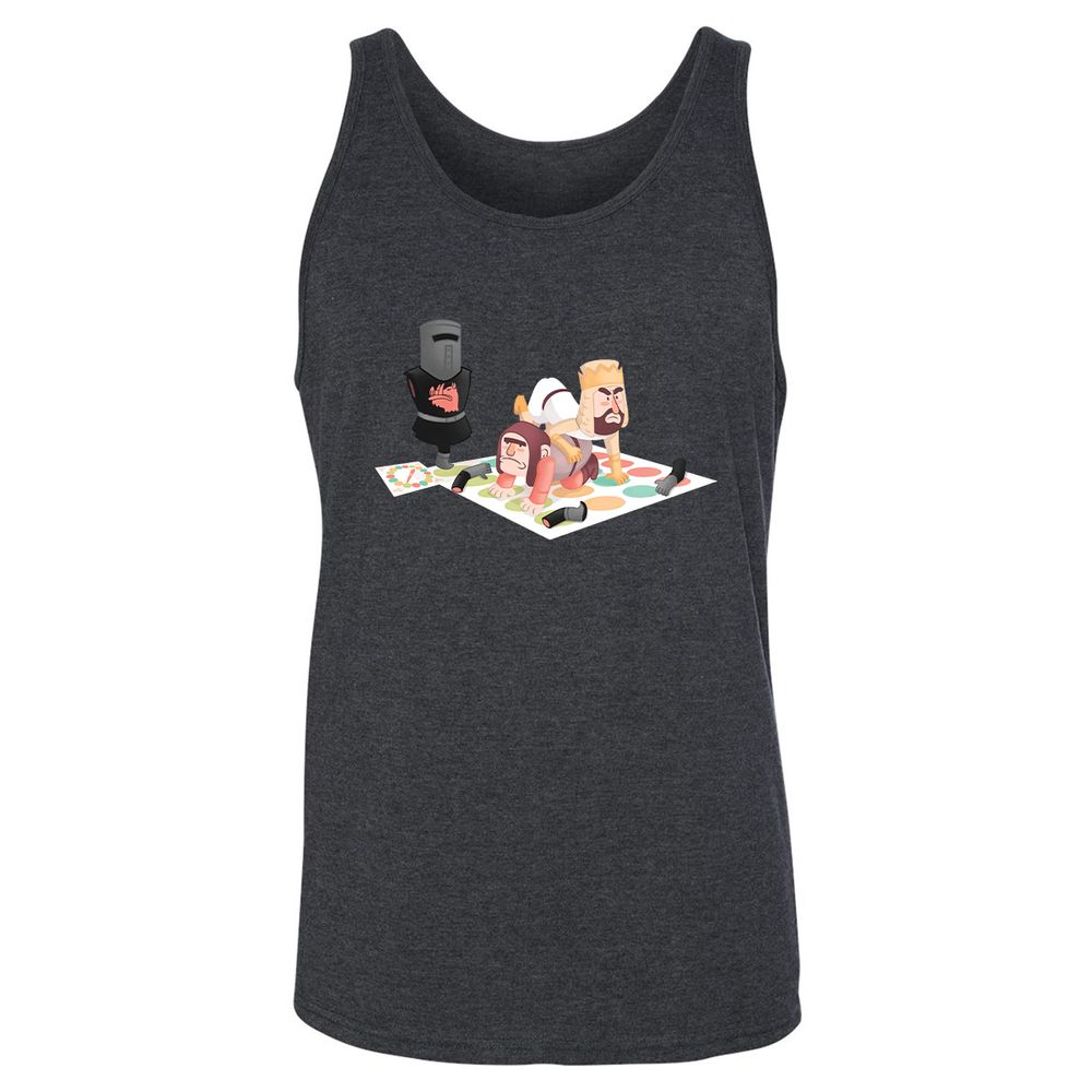 Unisex Jersey Tank - CQ33WZ8H - Dark Grey Heather - 6