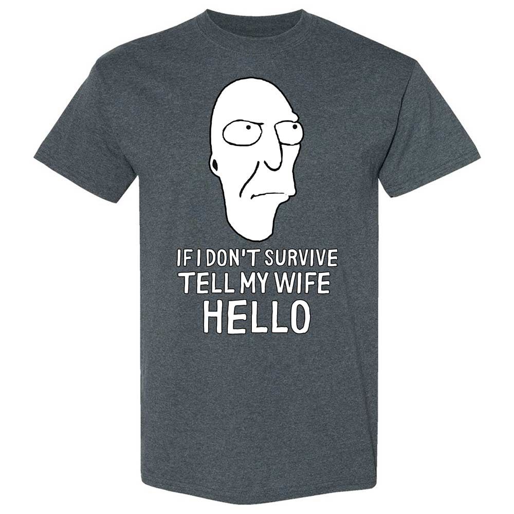 Classic Unisex T-Shirt - ZNZERLNL - Dark Heather - 6