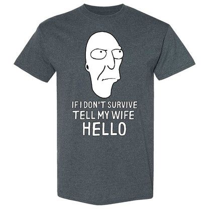 Classic Unisex T-Shirt - ZNZERLNL - Dark Heather - 6