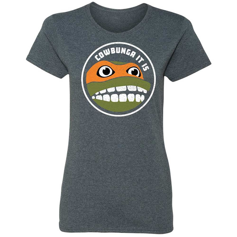 Women's T-Shirt - P1ZZEAFT - Dark Heather - 6