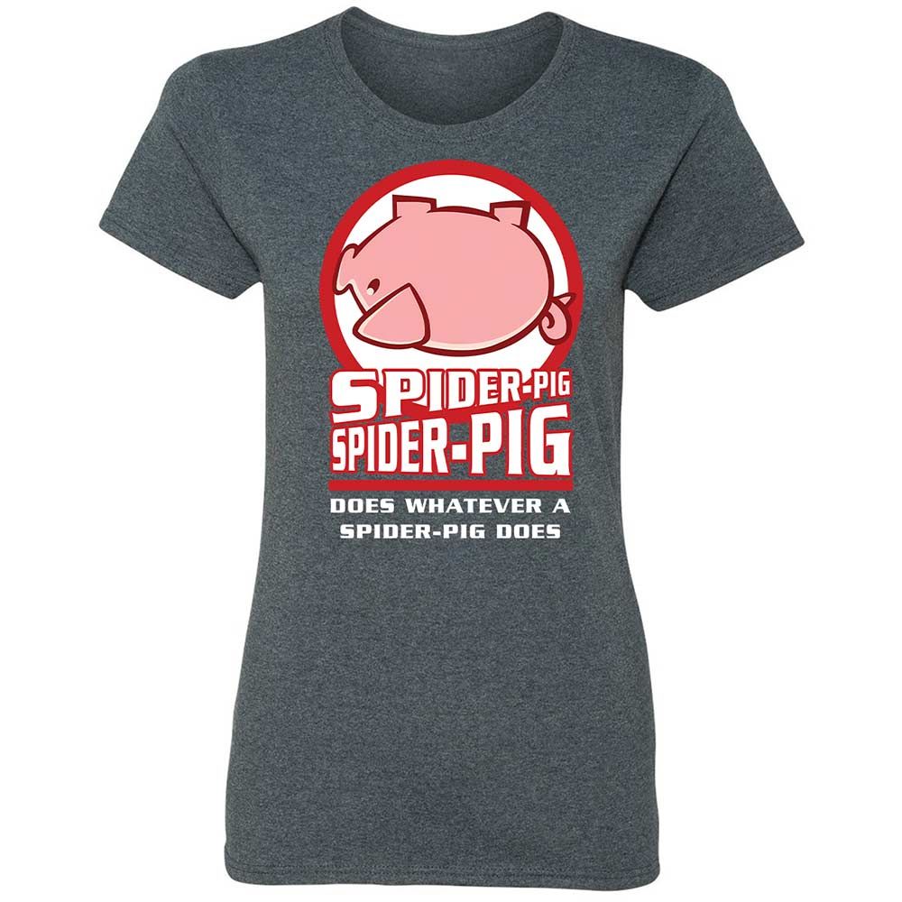 Spider-Pig, Spider-Pig - Dark Heather - 6