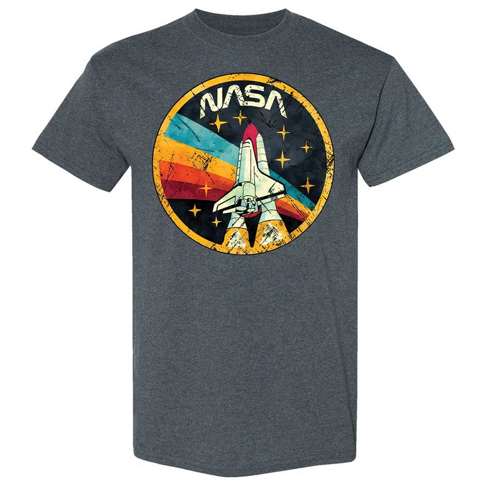 USA Space Agency Vintage Colors - Dark Heather - 6