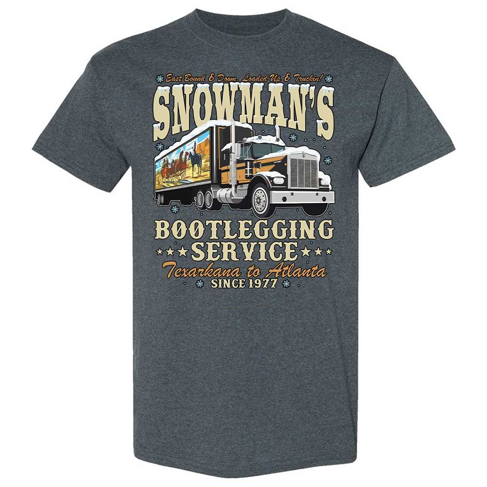 Snowman's Bootlegging Service - Dark Heather - 6