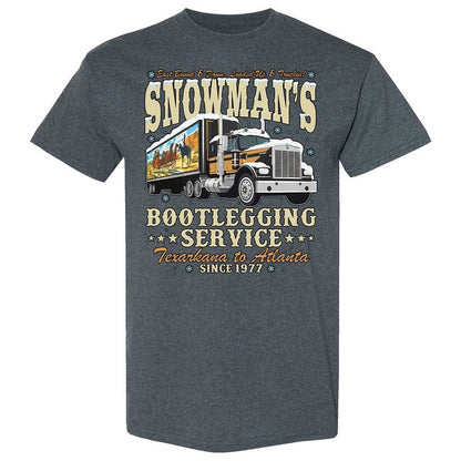 Snowman's Bootlegging Service - Dark Heather - 6