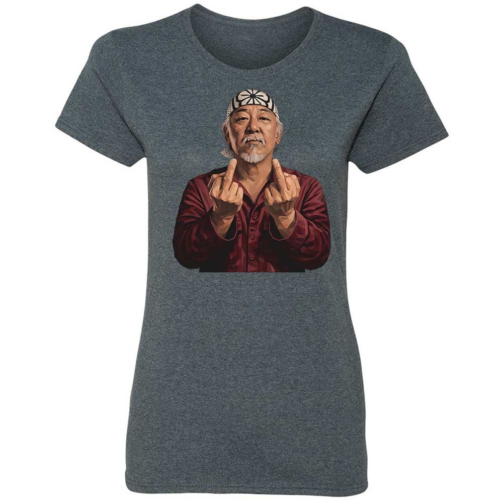 Women's T-Shirt - 4E4XDFR2 - Dark Heather - 6