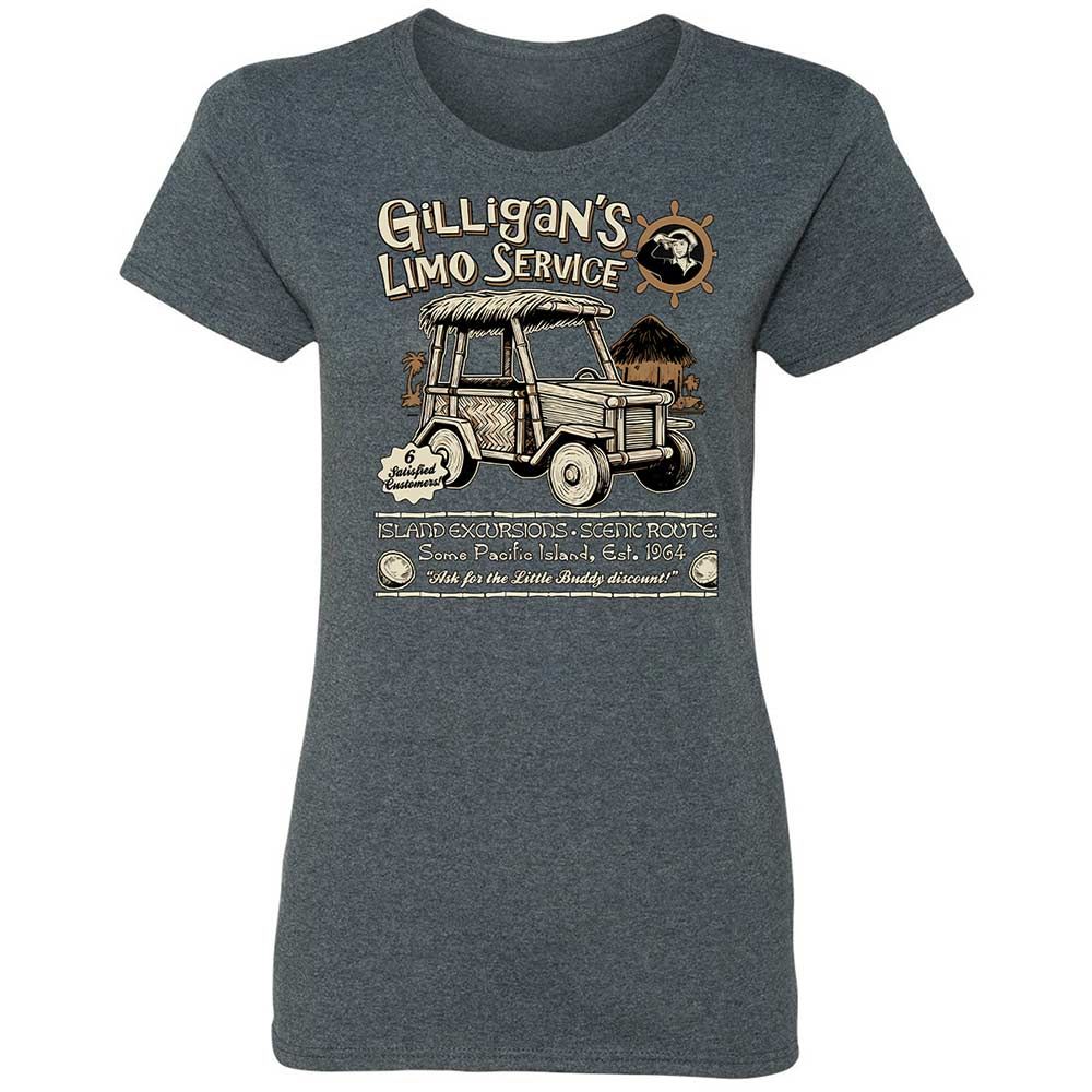Women's T-Shirt - LY44XLND - Dark Heather - 6