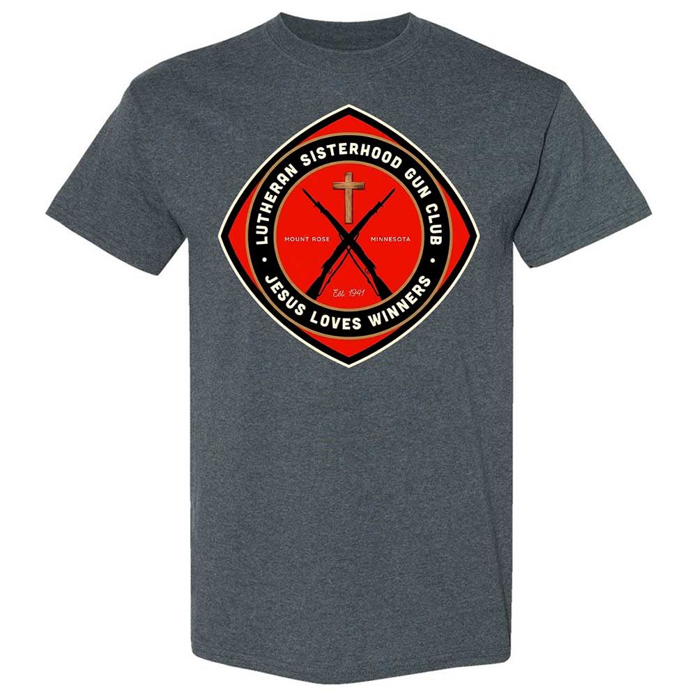 Lutheran Sisterhood Gun Club - Dark Heather - 6