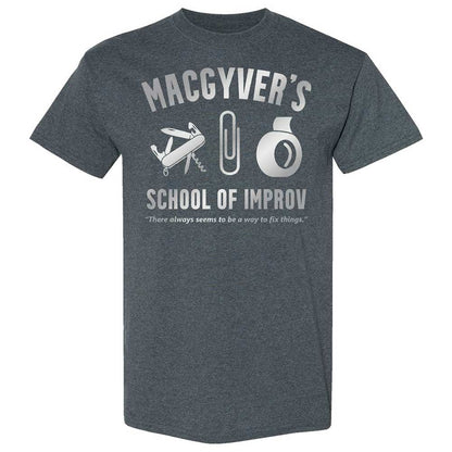 Classic Unisex T-Shirt - Q8HSWB7S - Dark Heather - 6