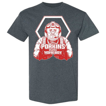 Porkins Is My Homeboy - Dark Heather - 6