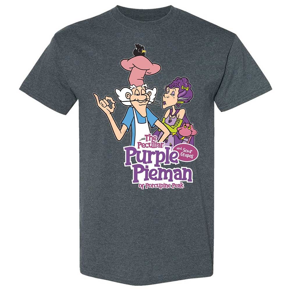The Peculiar Purple Pie Man - Dark Heather - 6