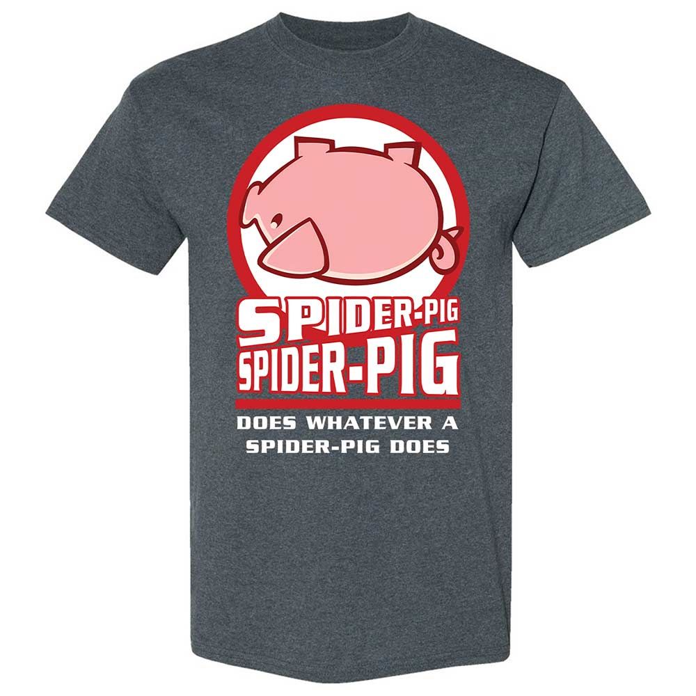 Spider-Pig, Spider-Pig - Dark Heather - 6