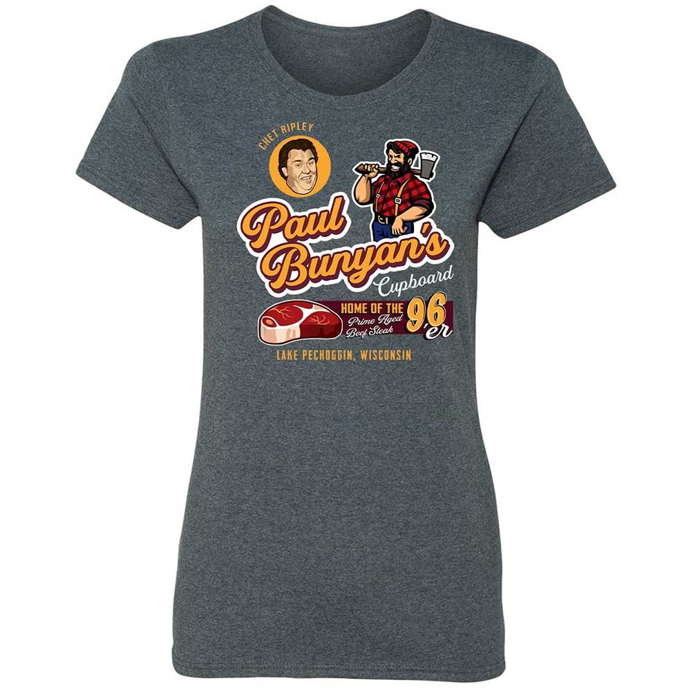 Women's T-Shirt - AJGPF7ZV - Dark Heather - 6