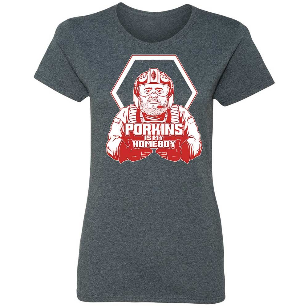 Porkins Is My Homeboy - Dark Heather - 6