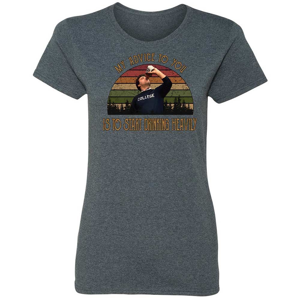 Women's T-Shirt - XFMKLZT8 - Dark Heather - 6