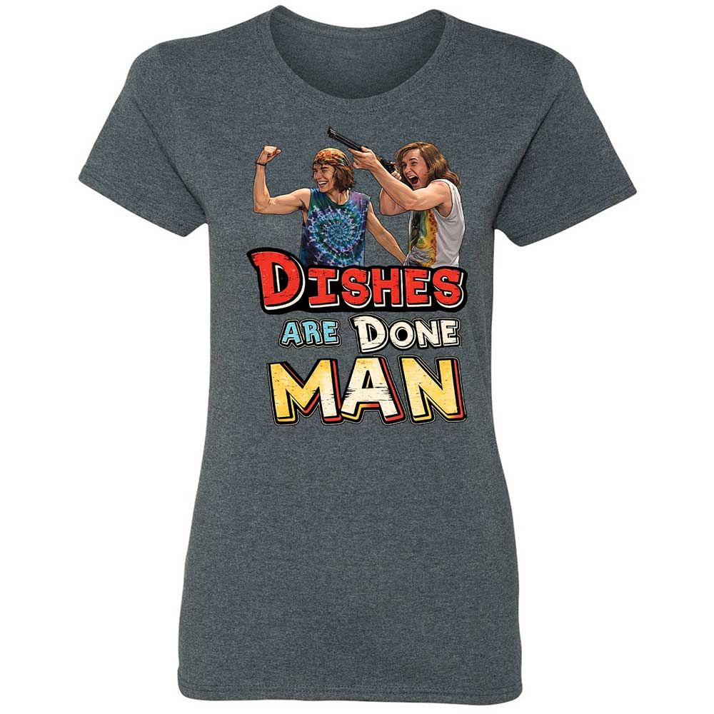 Women's T-Shirt - 6UH5BFQH - Dark Heather - 6