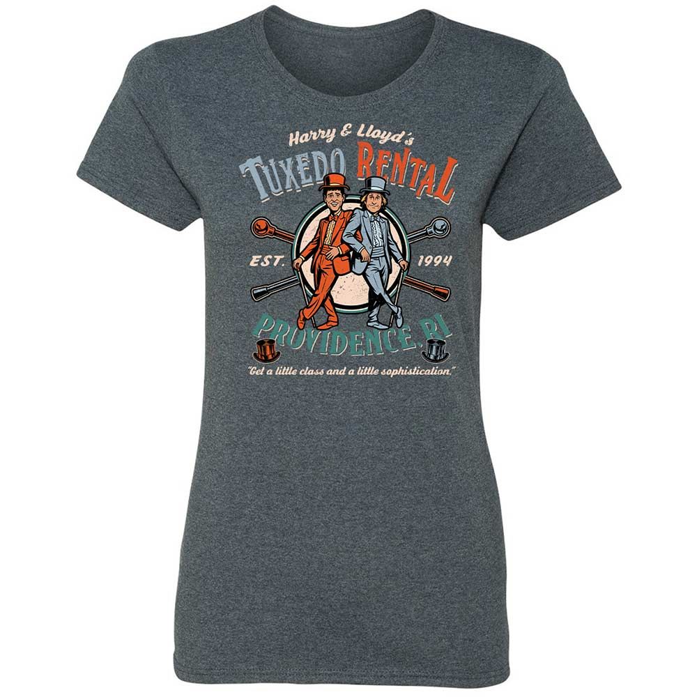 Women's T-Shirt - 7PGJZPFU - Dark Heather - 6