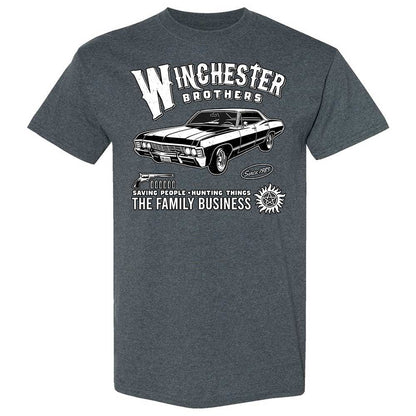 Classic Unisex T-Shirt - U9CQVZHA - Dark Heather - 6