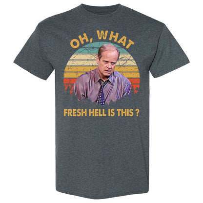 Oh What Fresh Hell Is This - Dark Heather - 6