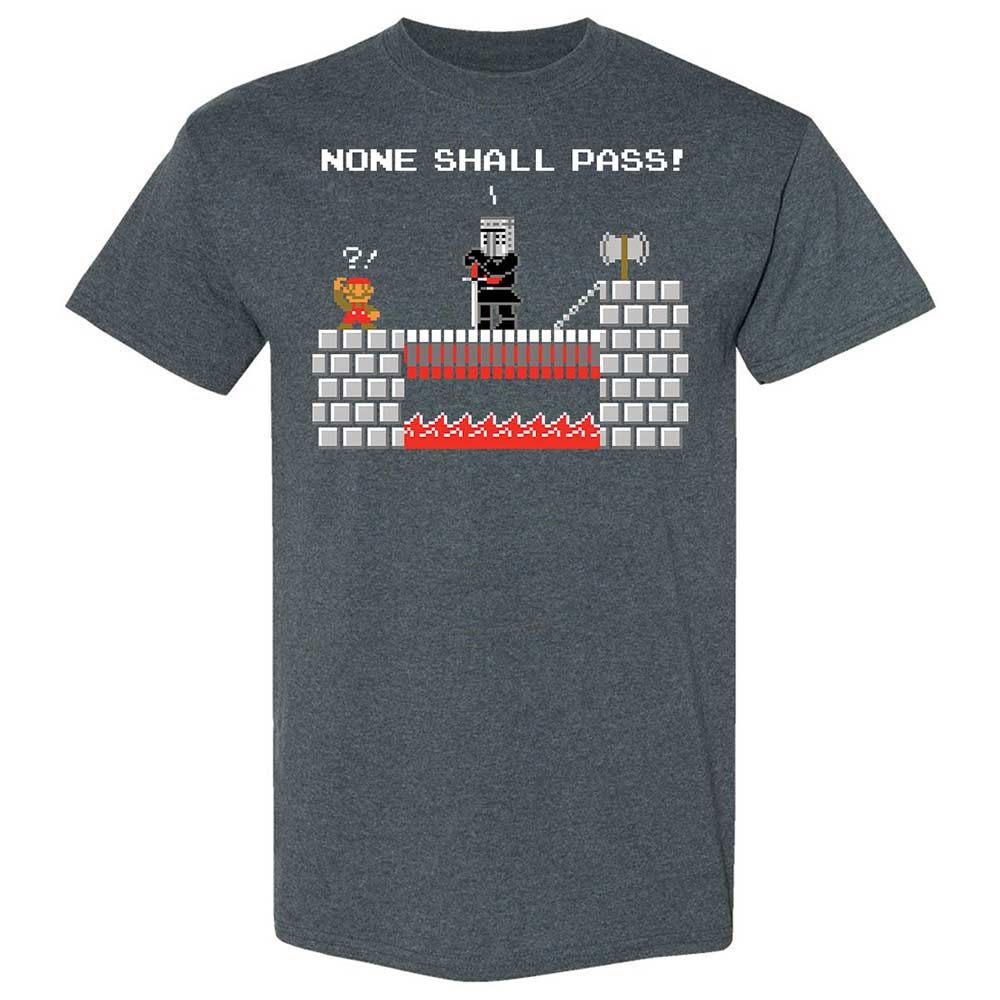 No Plumbers Shall Pass - Dark Heather - 6
