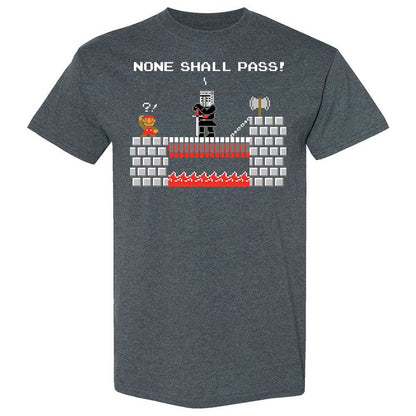 No Plumbers Shall Pass - Dark Heather - 6