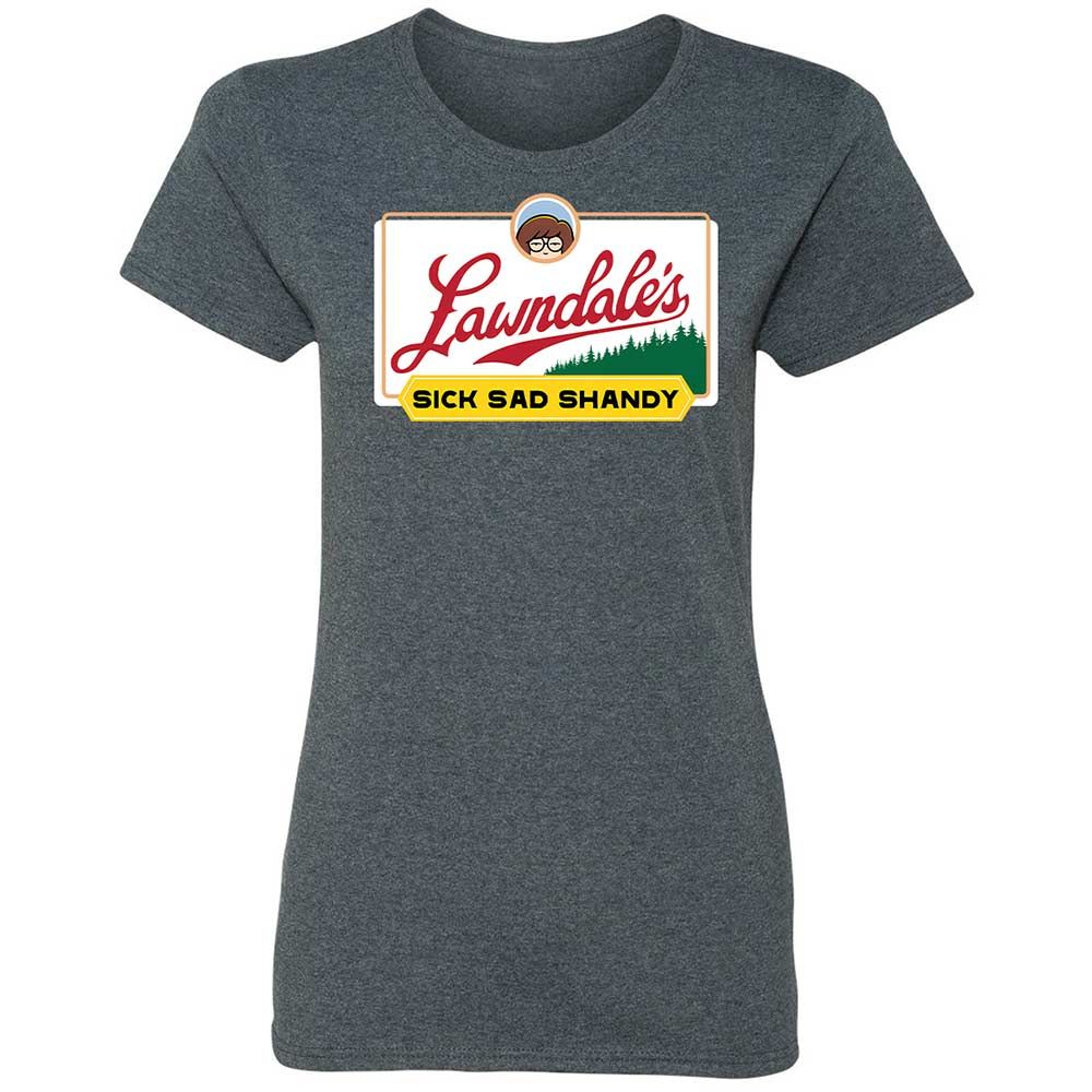 Women's T-Shirt - A9HK5UKK - Dark Heather - 6
