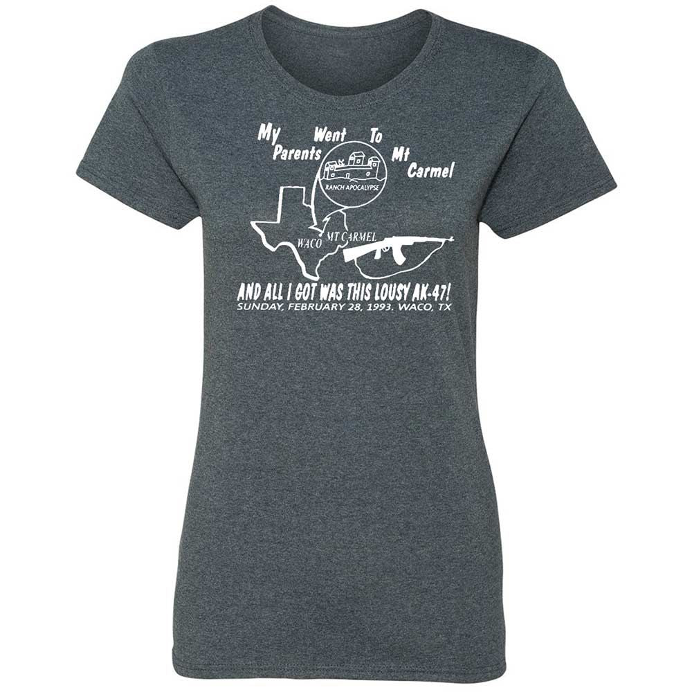 Women's T-Shirt - KSEZ94CD - Dark Heather - 6