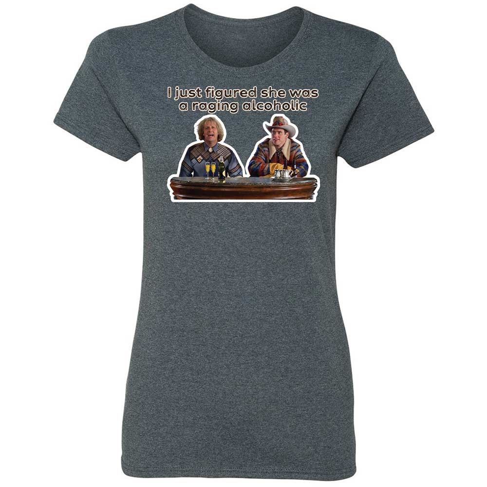 Women's T-Shirt - 4KC3NLHQ - Dark Heather - 6