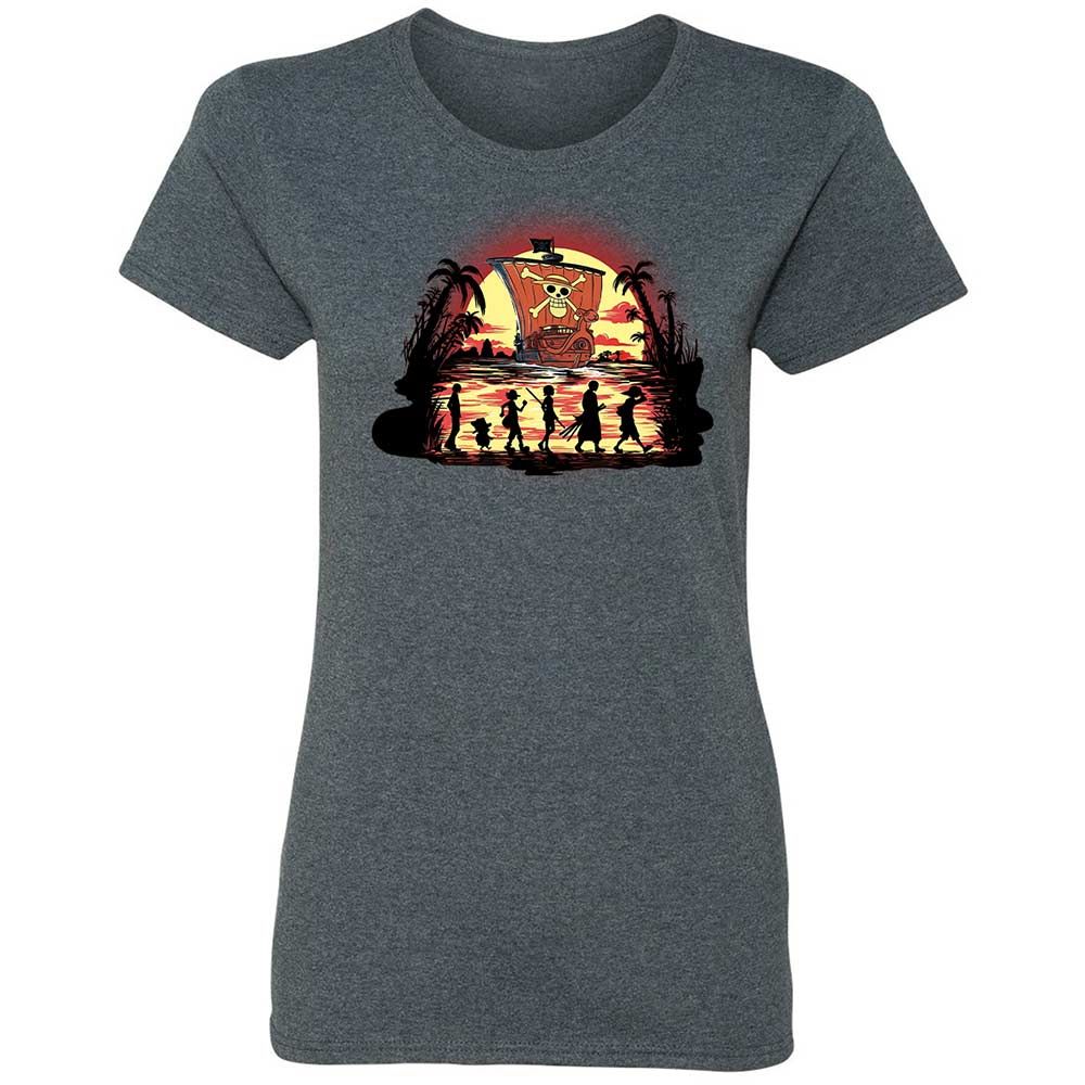 Women's T-Shirt - E883EFGQ - Dark Heather - 6