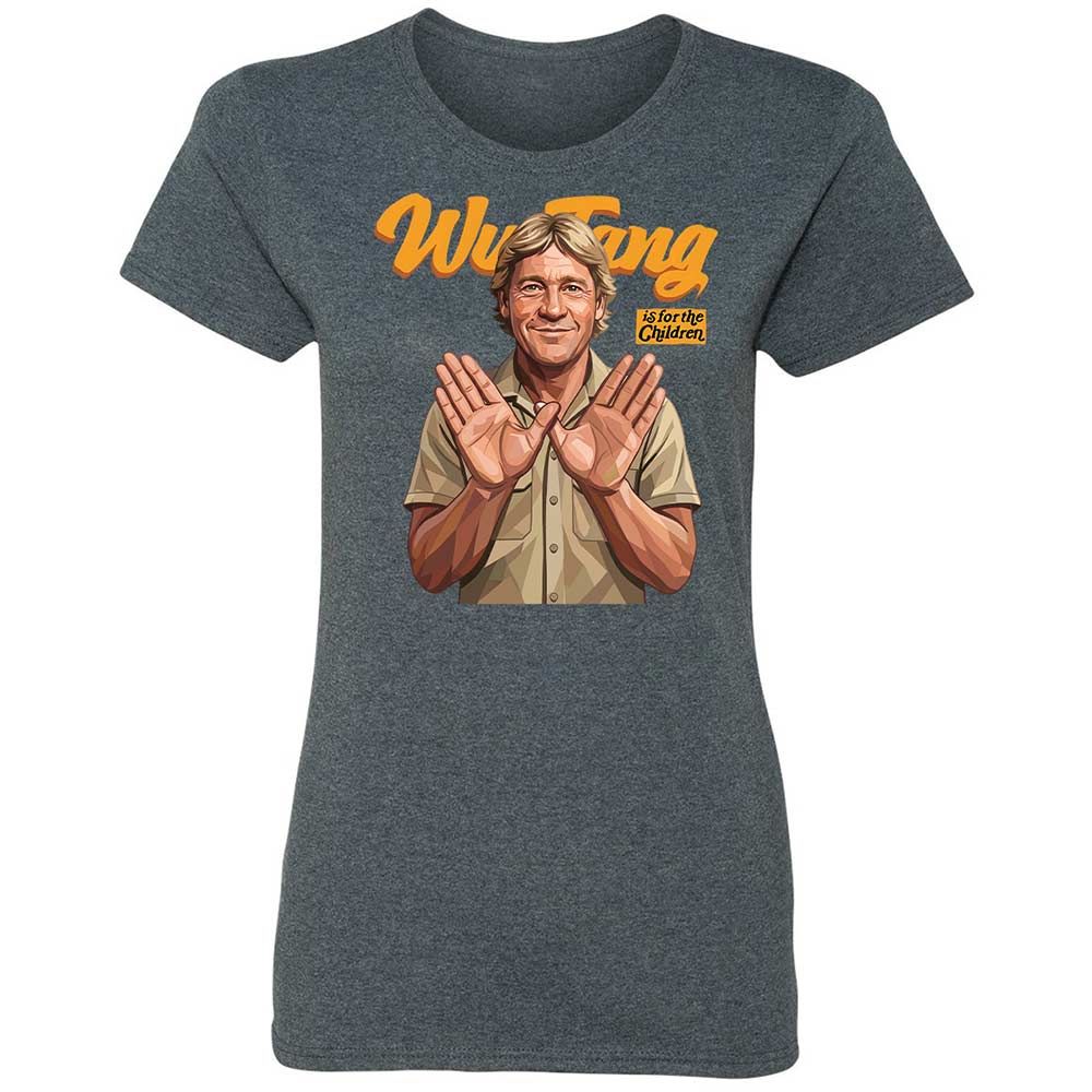 Steve Irwin or the Children - Dark Heather - 6