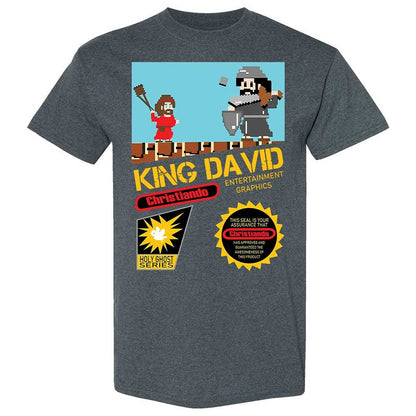 David Vs Goliath Cool Christian - Dark Heather - 6
