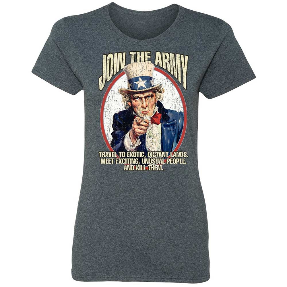 Join The Army - Dark Heather - 6