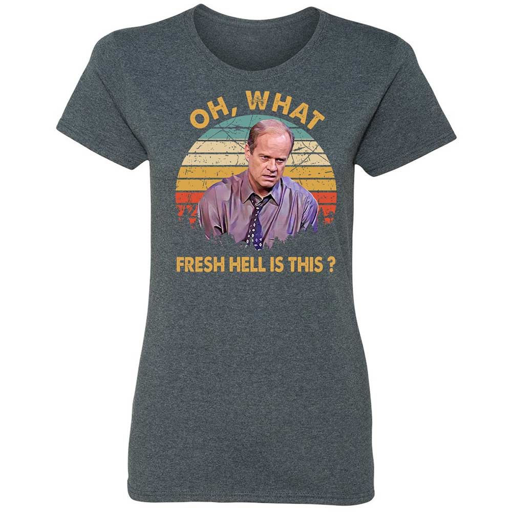 Oh What Fresh Hell Is This - Dark Heather - 6