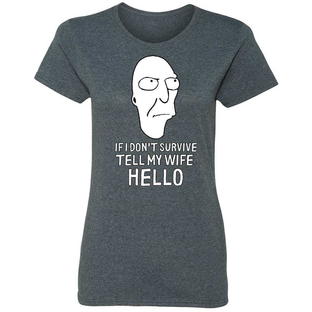 Women's T-Shirt - YNAQDTD7 - Dark Heather - 6