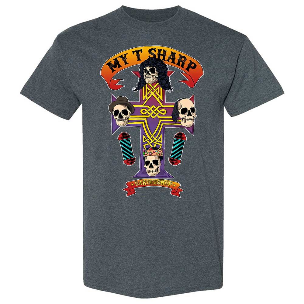 My-T-Sharp Barbershop - Dark Heather - 6