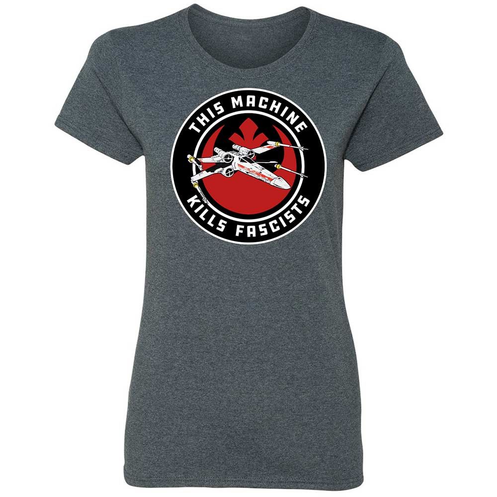 This Machine Kills Fascists - Dark Heather - 6
